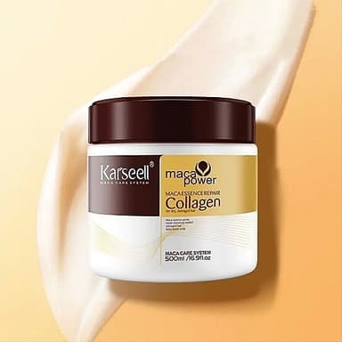 💆‍♀️ Masque Capillaire au Collagène Naturel & à la Kératine – 500ml  - Image 3