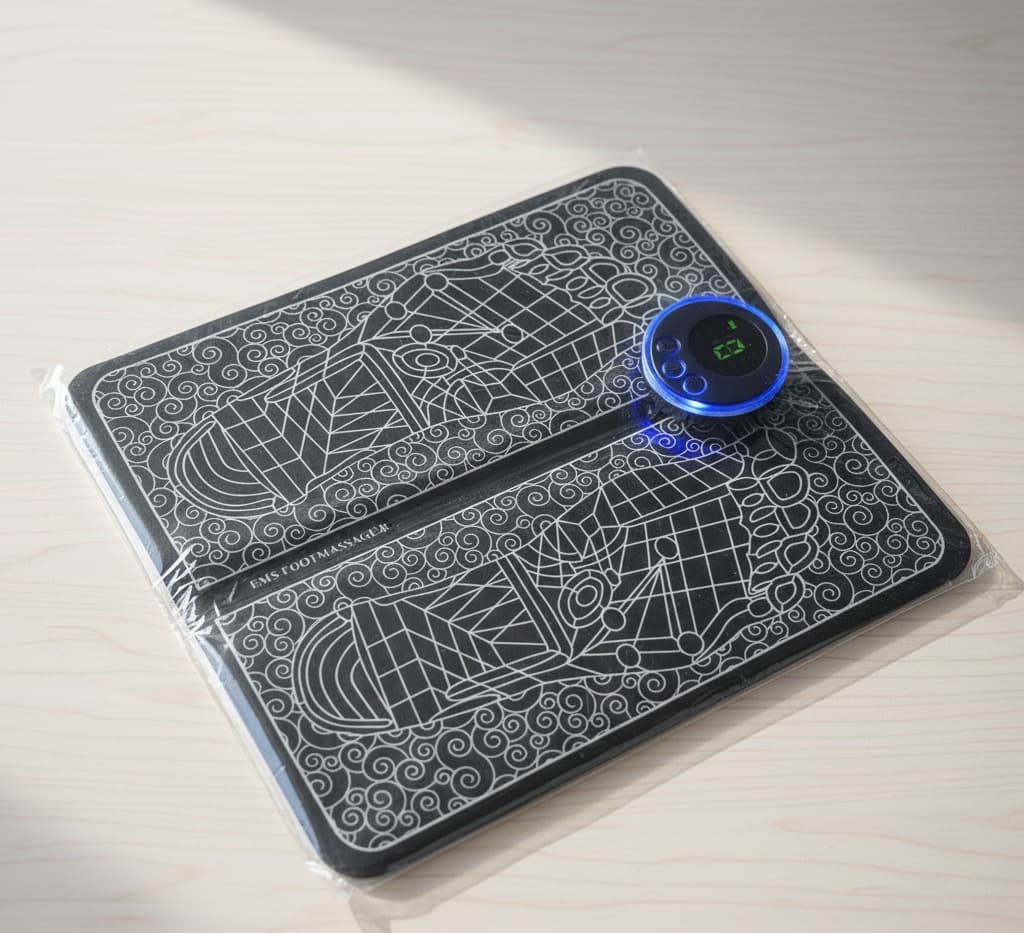 Tapis de masage des pieds EMS (Stimulation Musculaire Electrique)