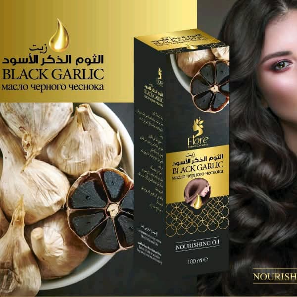 زيت الثوم الذكر الأسود