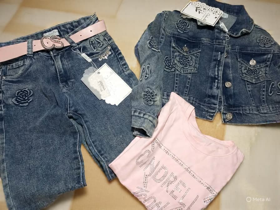 ensemble fille jean