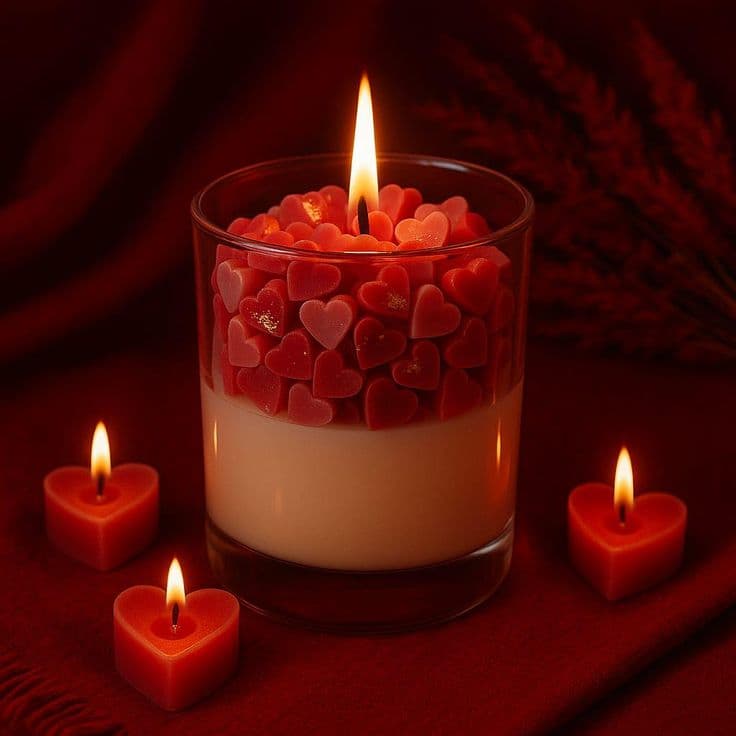 Love candle 
