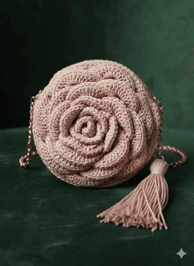 Sac à main en crochet  - Image 4