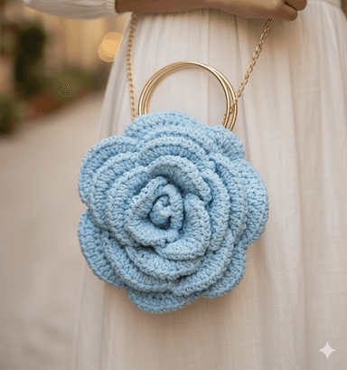 Sac à main en crochet  - Image 1