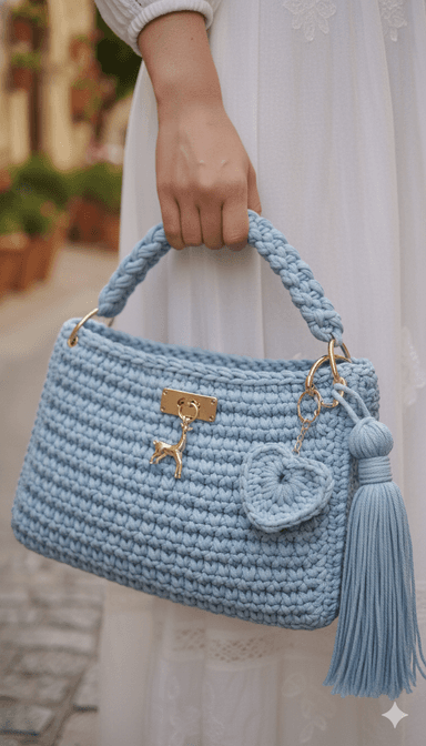Sac à main en crochet  - Image 2