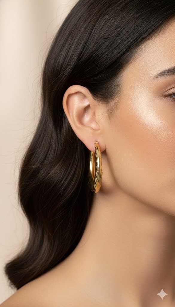 Collier doré a motif serpent a strasse