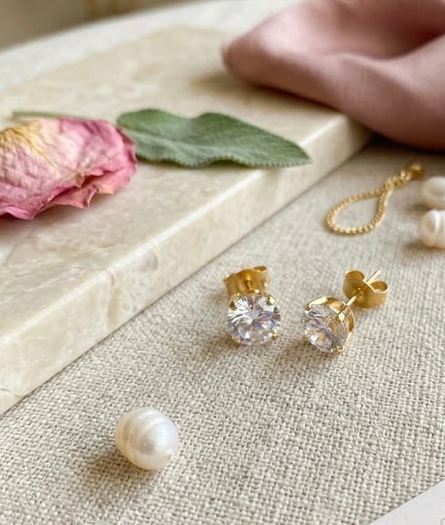 Boucles d'oreilles puces