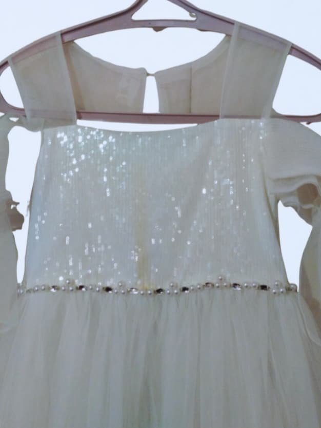 Robe princesse pr belle fille 