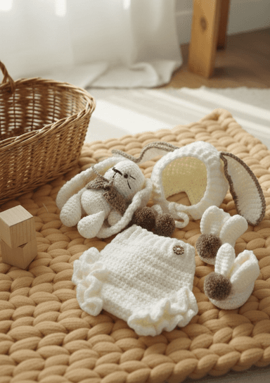 Set bébé en crochet  - Image 2