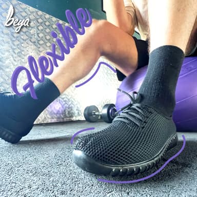 Basket Souple Semelle Injectée Avec Lacets - Unisexe - Image 3