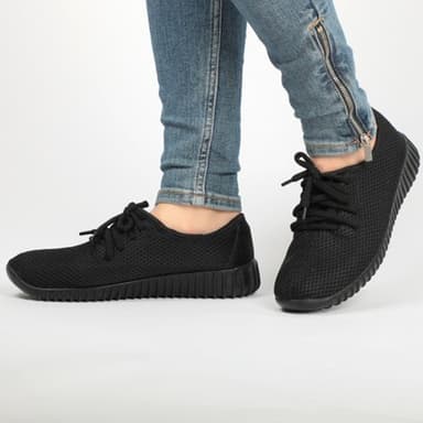 Basket Souple Semelle Injectée Avec Lacets - Unisexe - Image 2