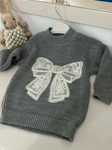 Ensemble fille gris - Image 3