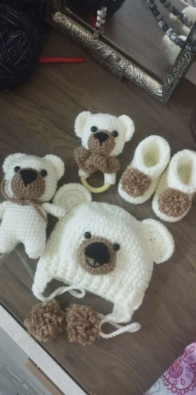 Set baby crochet 🐻 - Image 2