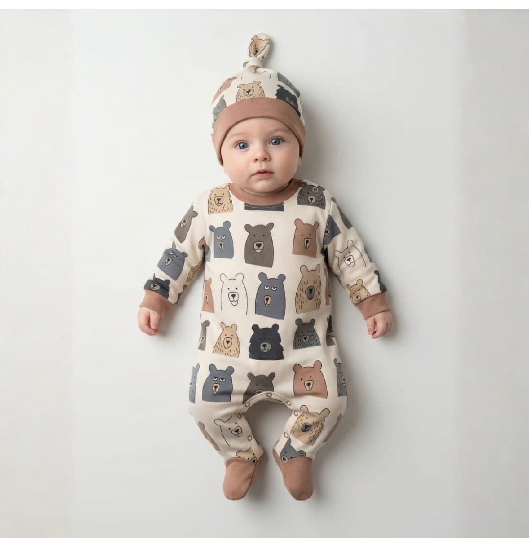 Grenouillère garçon 🐻