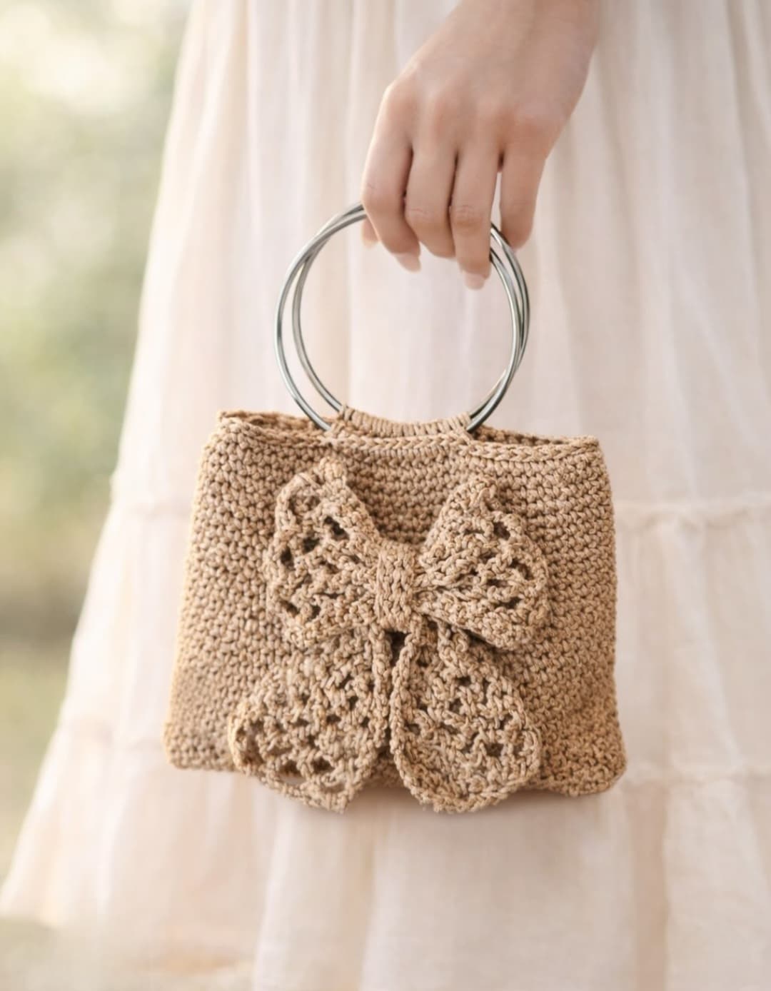 Sac crochet fait main