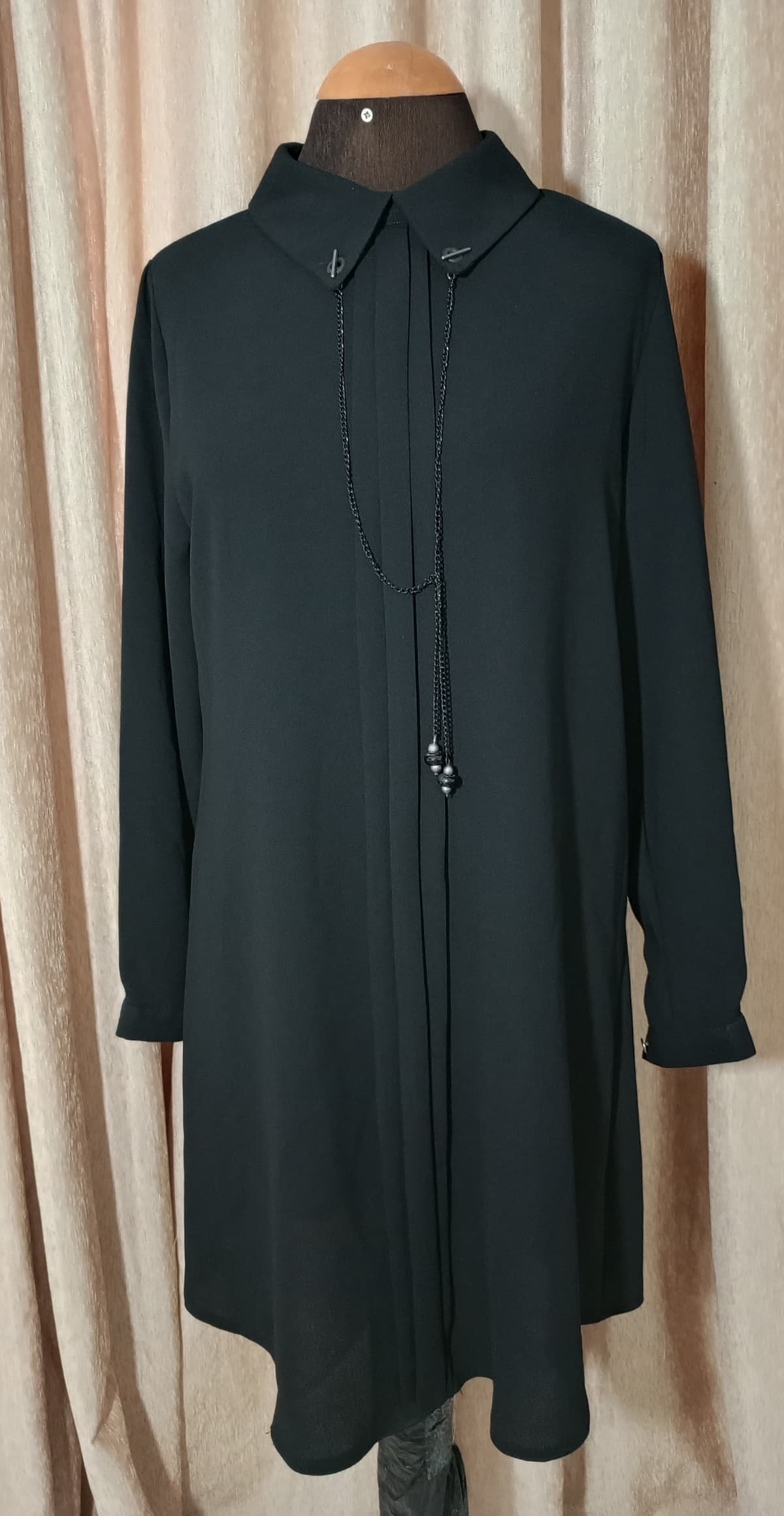 chemise femme noir