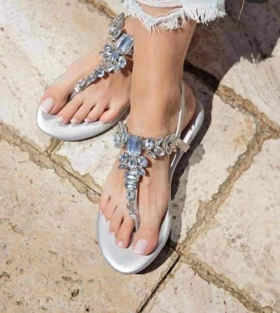 sandale blanc