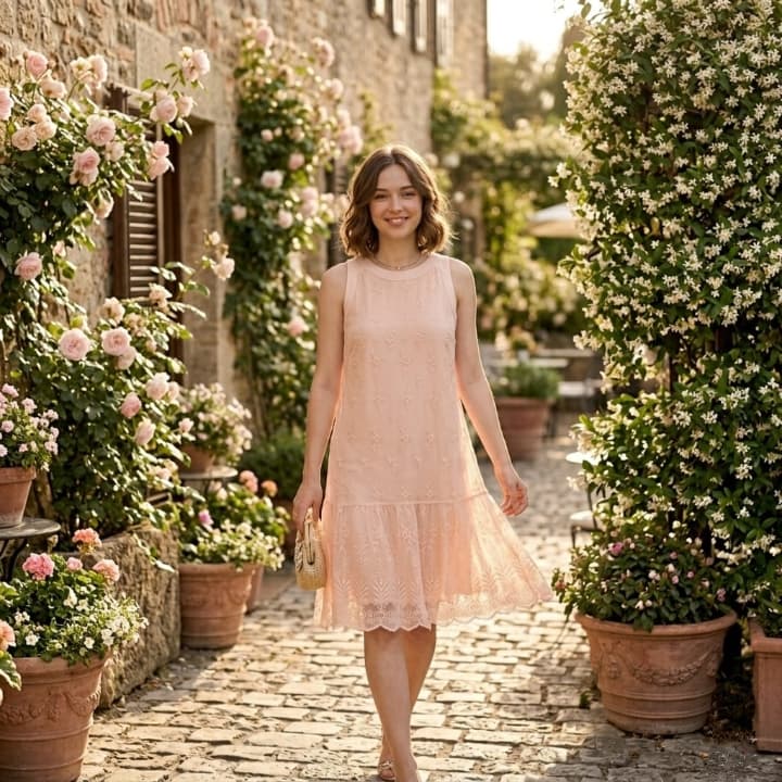 Élégante robe de la marque Promod importée 🇲🇫