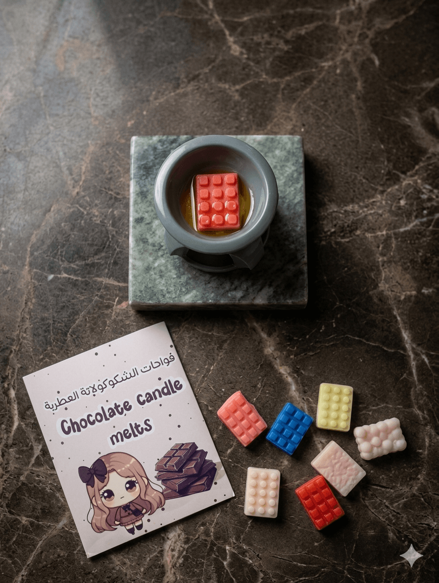 Fondant bougie chocolat