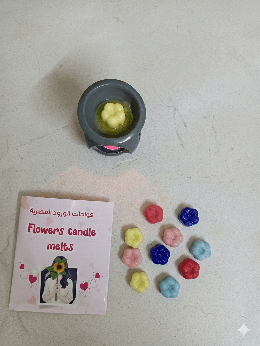 Fondant bougie fleur