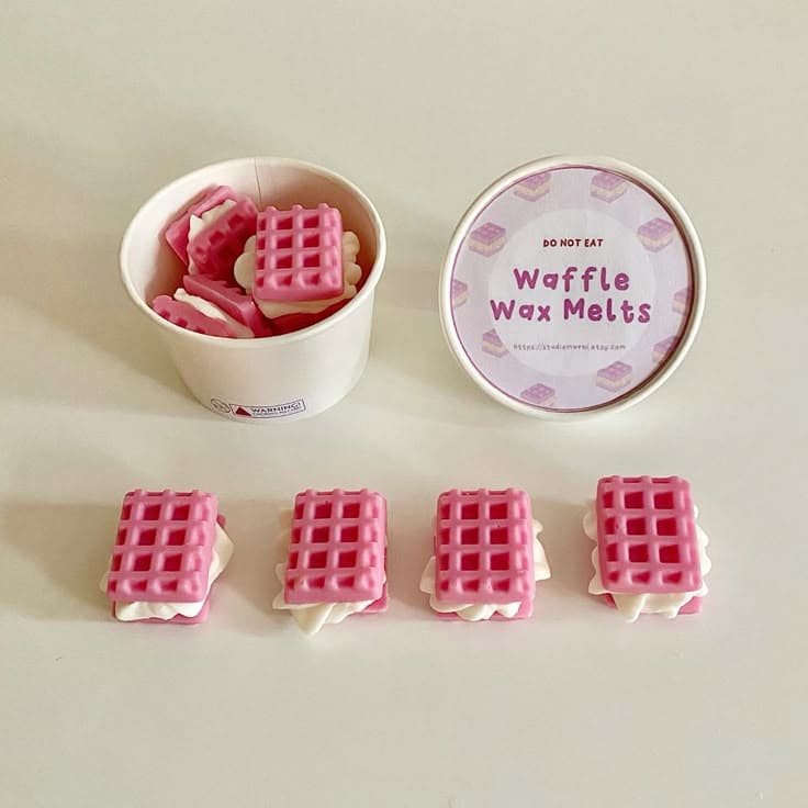 Waffle wax melts