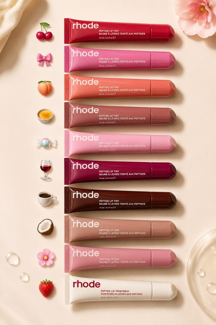 Rhode Peptide Lip Tint Ribbon – Baume à Lèvres Teinté Hydratant & Brillant