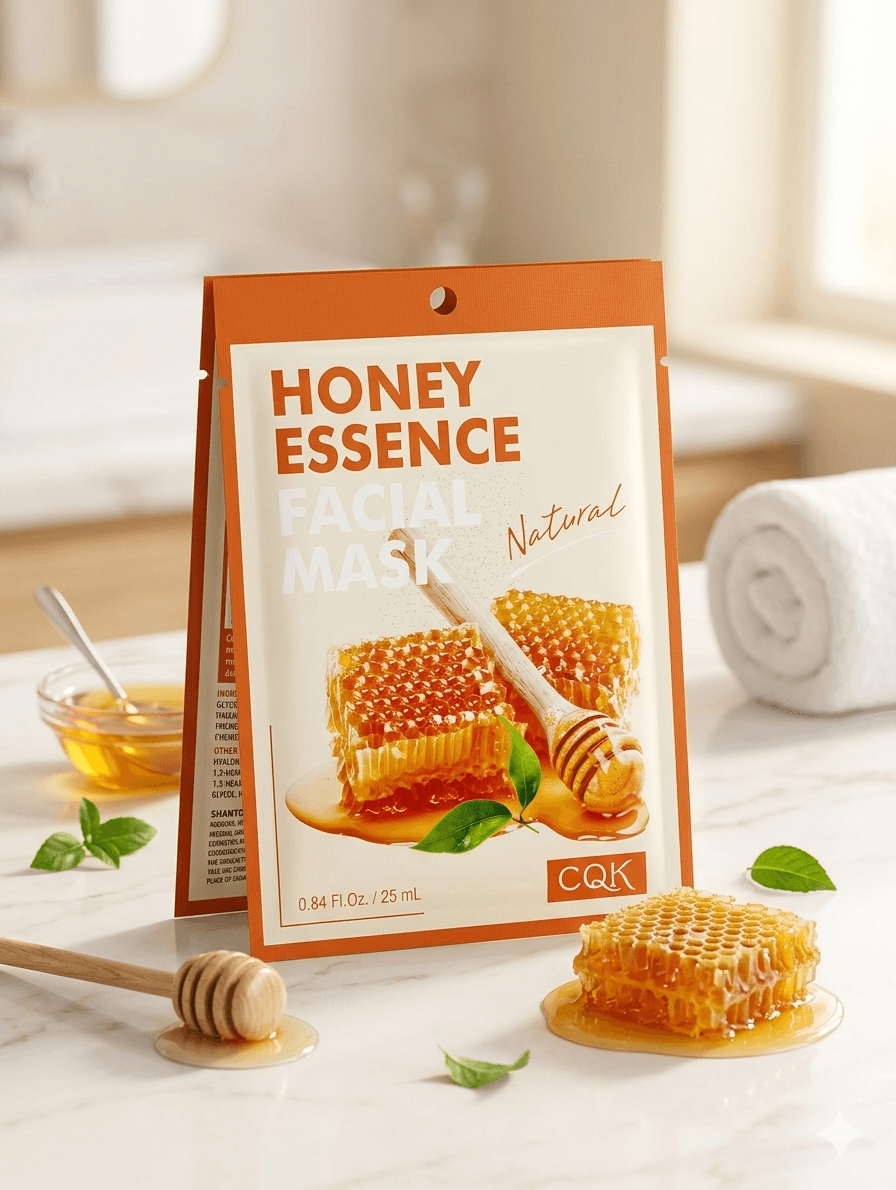 Masque facial à l'essence de miel natural