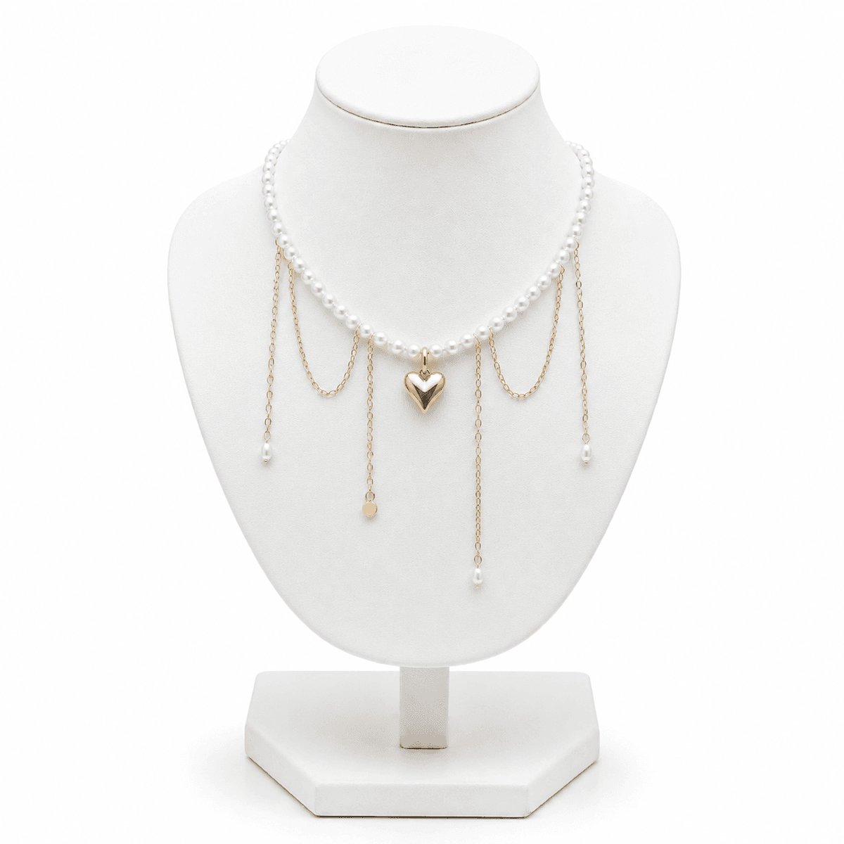 Collier Femme en Perles Blanches – Bijou Élégant et Tendance