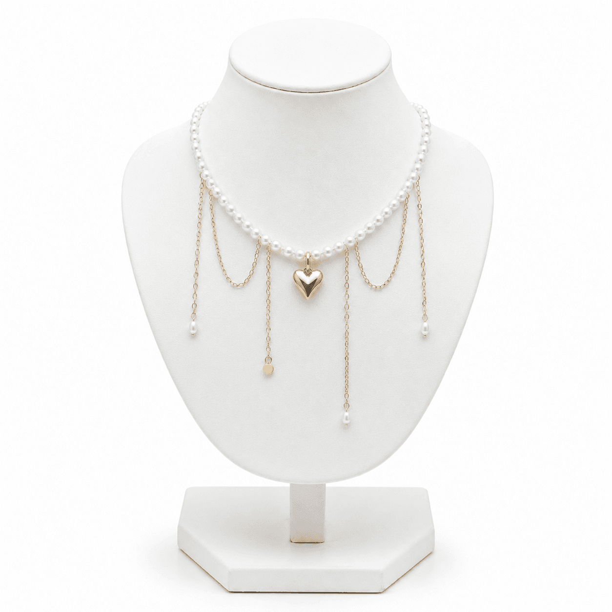 Collier Femme en Perles Blanches – Bijou Élégant et Tendance