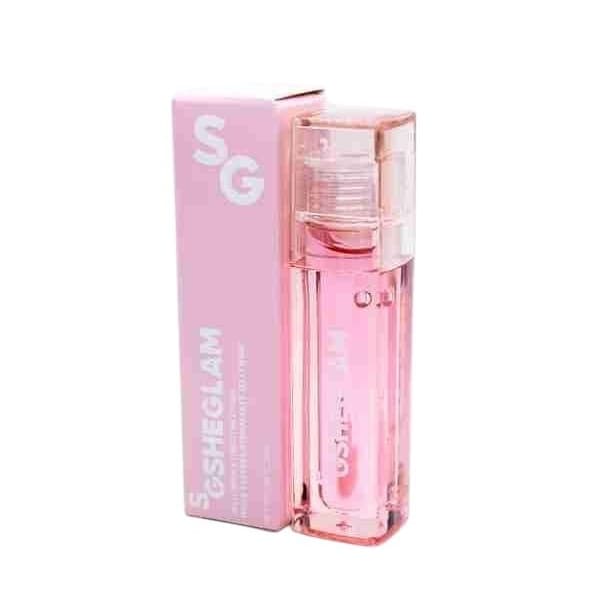 SG SHEGLAM Gloss à Lèvres Hydratant Transparent