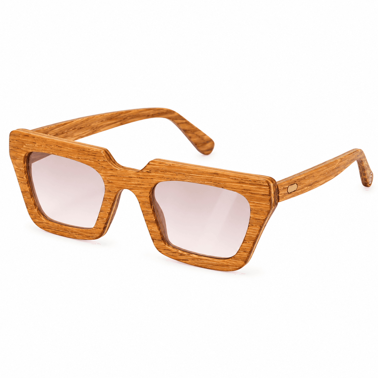 Lunettes de Soleil en Bois Noble AIMA Gamma â Monture Artisanale en Bois Naturel