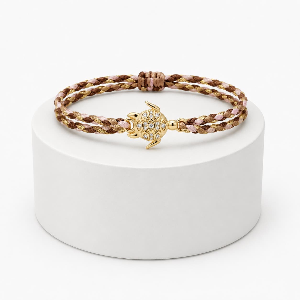 Bracelet Femme Turtle Doré en Acier Inoxydable – Bracelet Fin Élégant