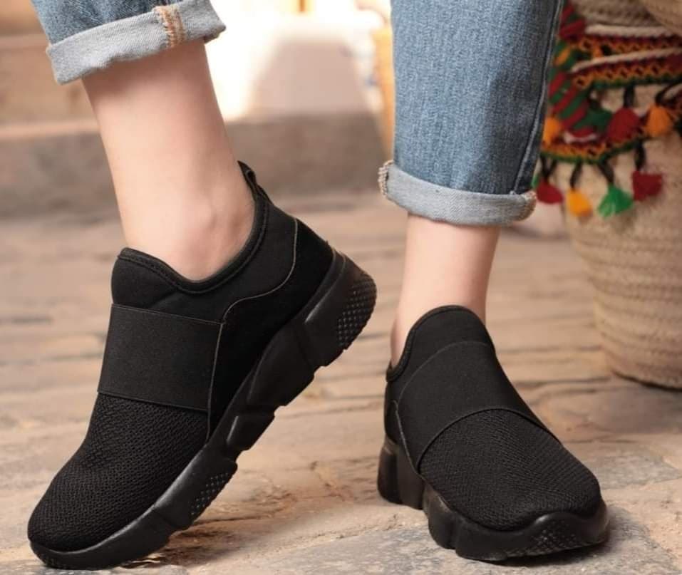 Basket Souple Semelle Injectée de Grand Hauteur Avec Elastiques - Unisexe