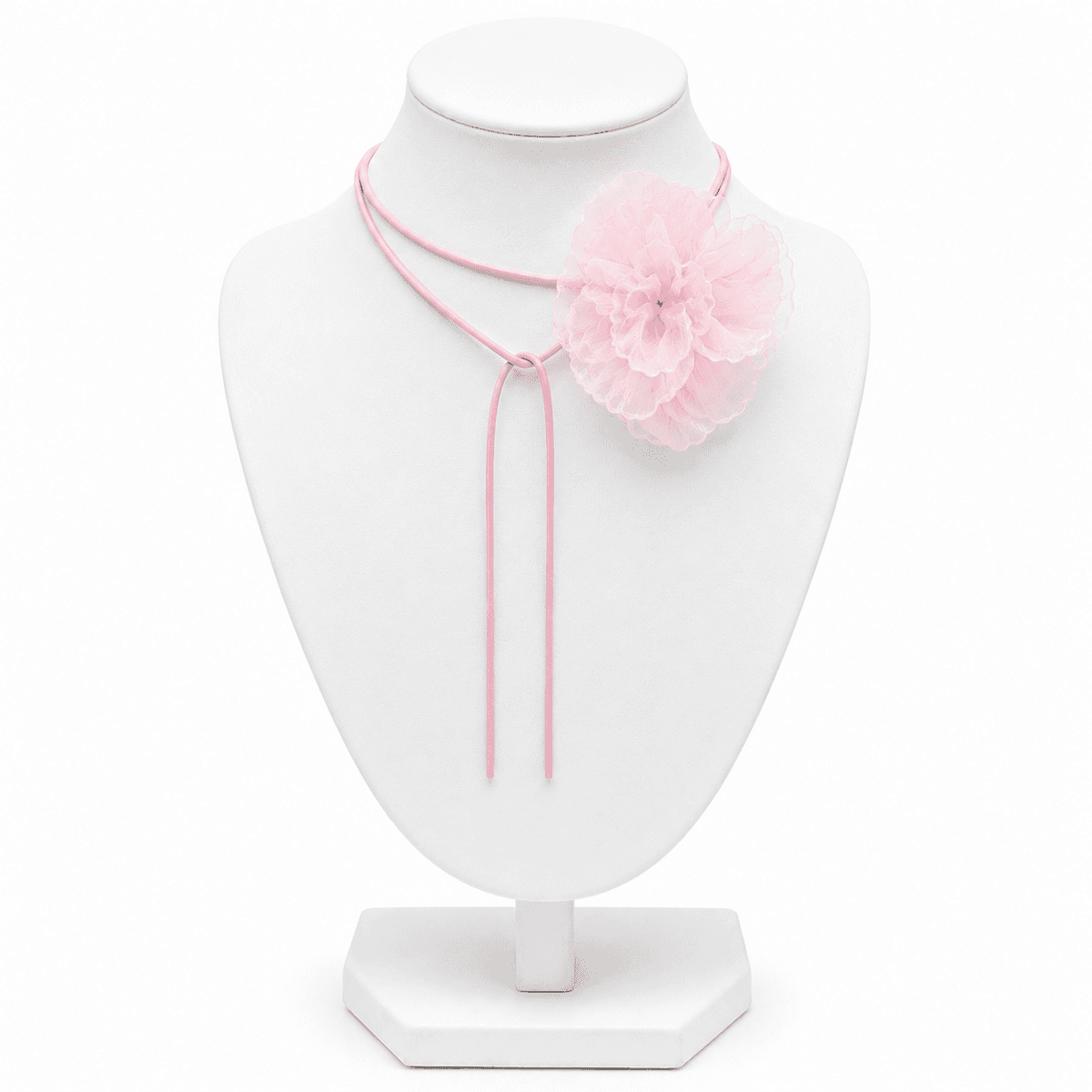 Collier Fil Noir avec Papillon Rose Femme – Bijou Délicat et Origin