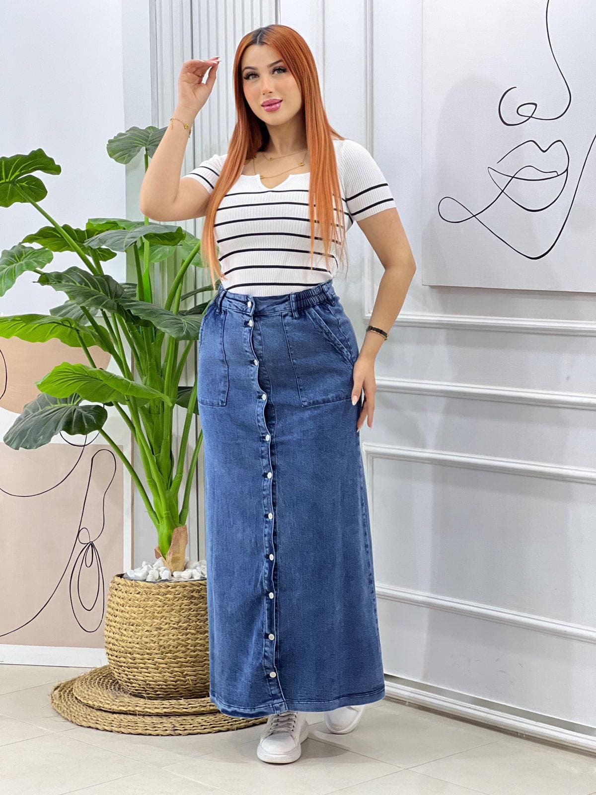 jupe jeans