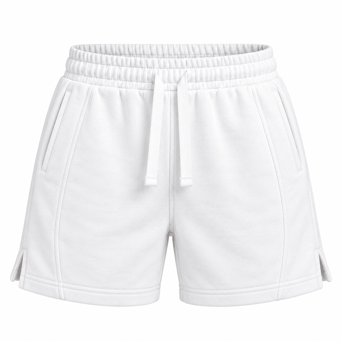 Wave Short White Edition – Short Blanc Neige Tendance et Confortable
