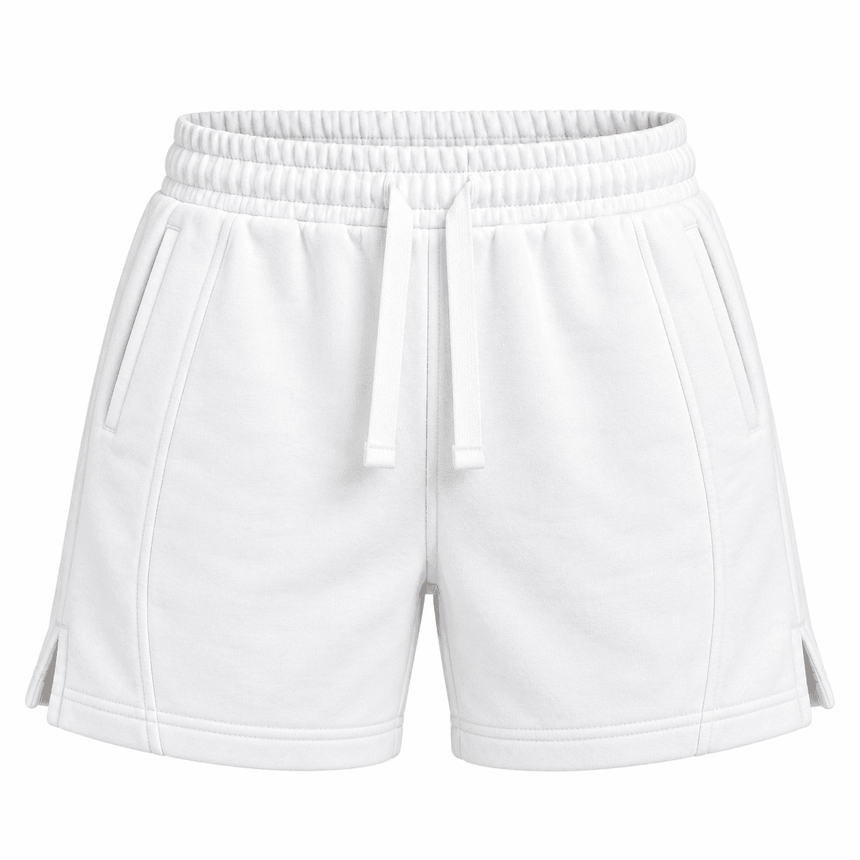 Wave Short White Edition – Short Blanc Neige Tendance et Confortable