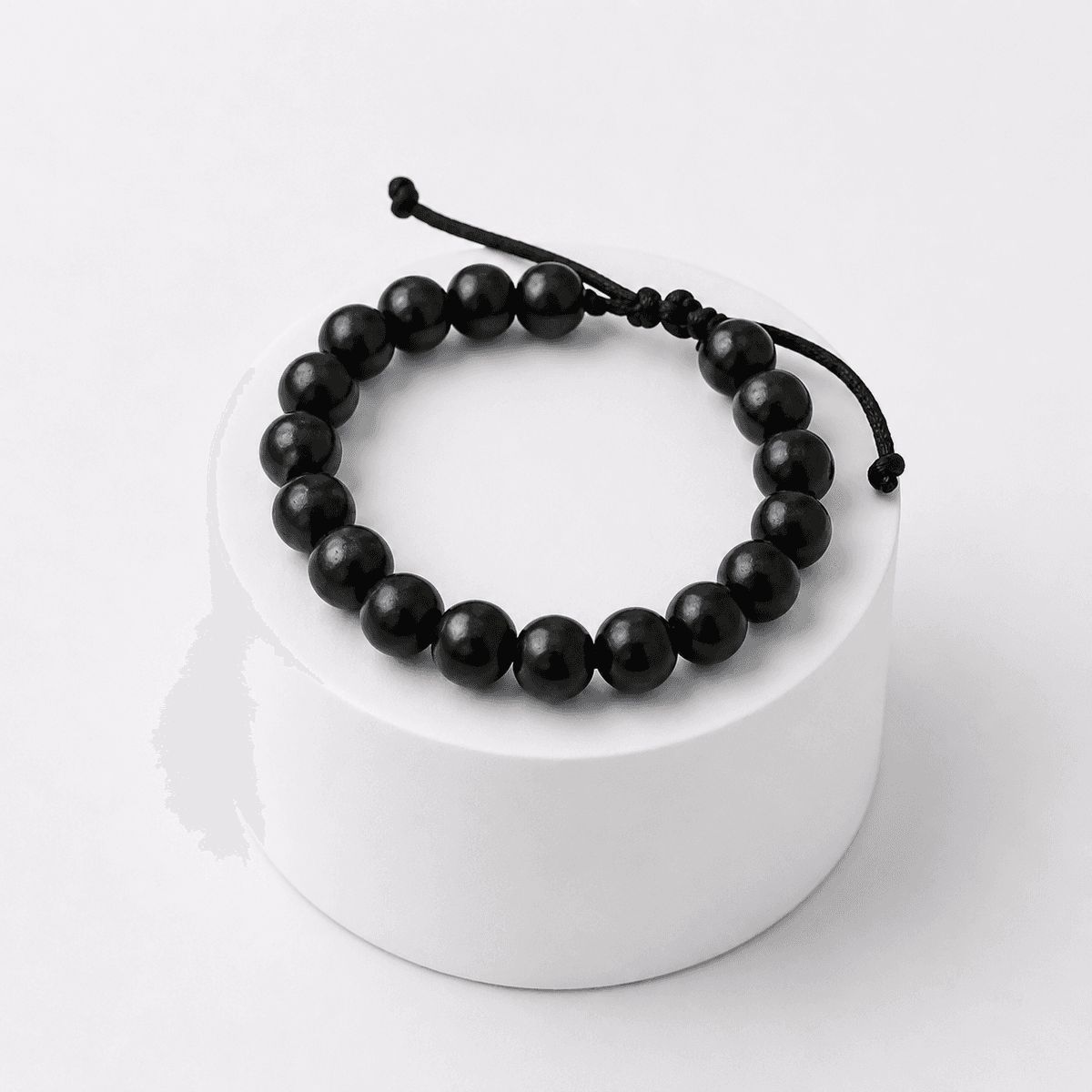 Bracelet Unisexe Noir en Bois â Style BohĂšme & ĂlĂ©gant Homme Femme