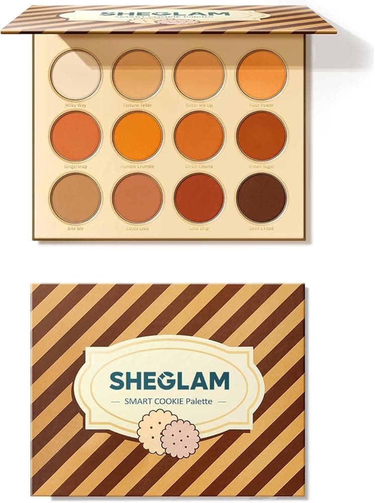 SHEGLAM Smart Cookie - Palette de fards à paupières 12 couleurs - 13,2 g