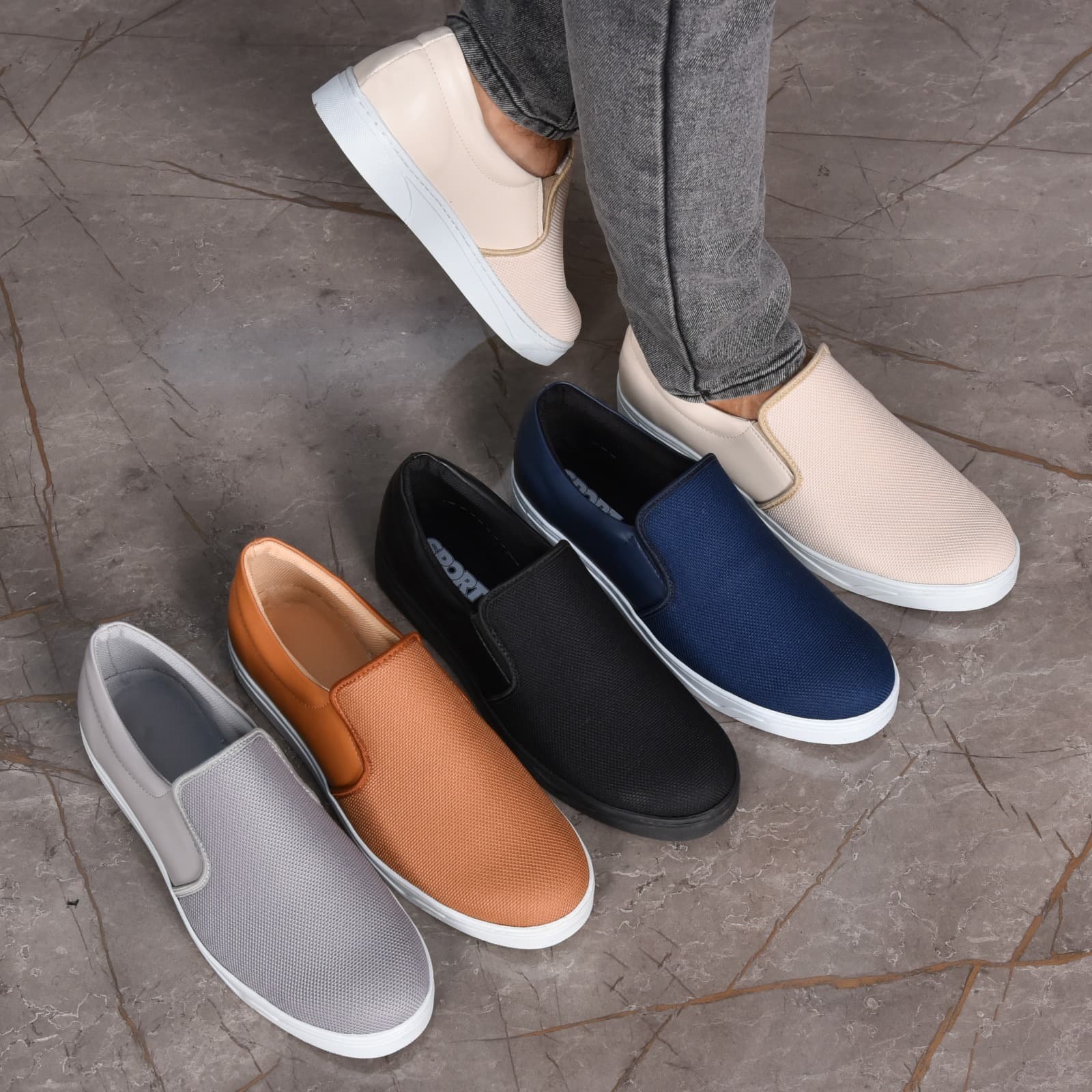 Espadrille Style Mocassin trÚs souple - Réf : 600 Mullticolors