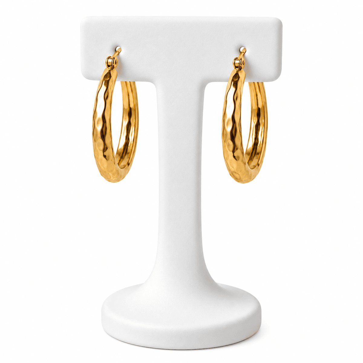 Boucles d’Oreilles Créoles Dorées Femme – Design Élégant et Tendance
