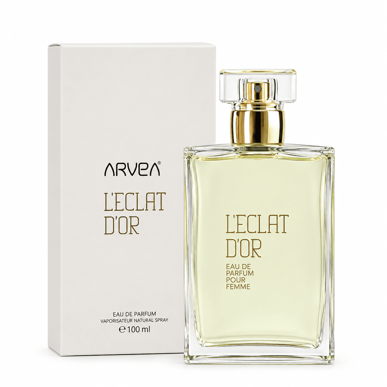 Parfum Femme L’Éclat d’Or – Eau de Parfum 50 ml | Fragrance Féminine Élégante