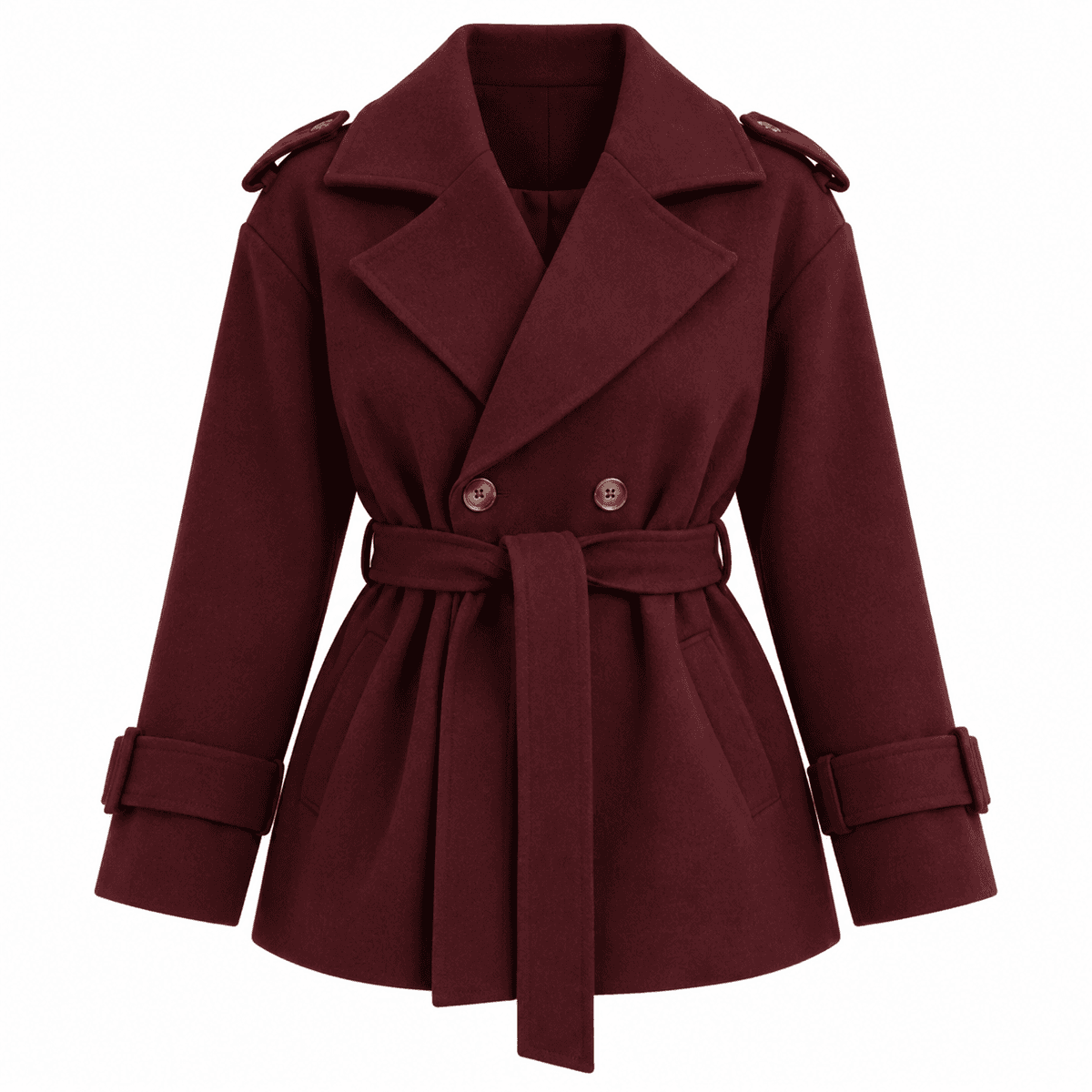 Demi-Trench Femme – Coupe Mi-Longue Élégante
