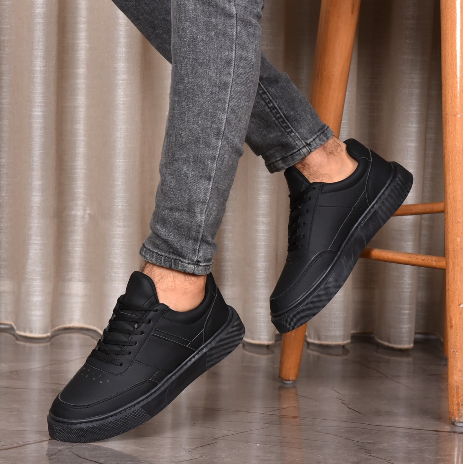 Basket Sport à la Mode Pour Homme - en Simili Cuir - Réf 151