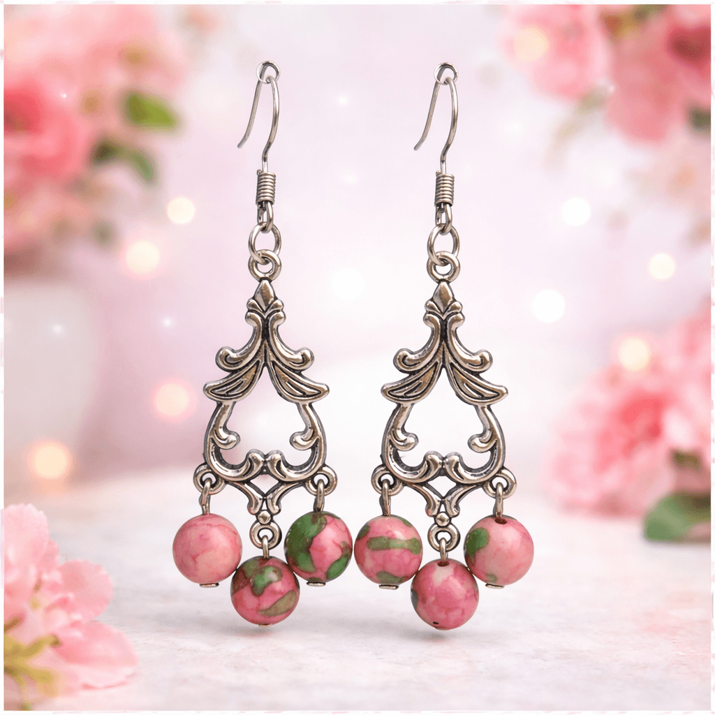 Boucles d'Oreilles « Lustre de Minuit »