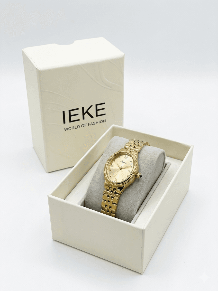 Montre IEKE Ovale Or Total 732 G