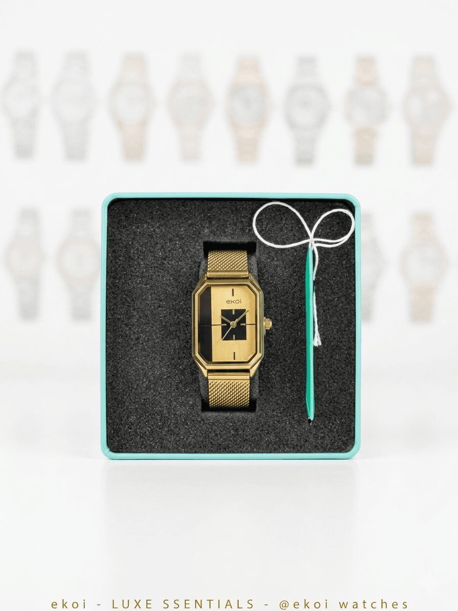 Montre Extri Gold & Black