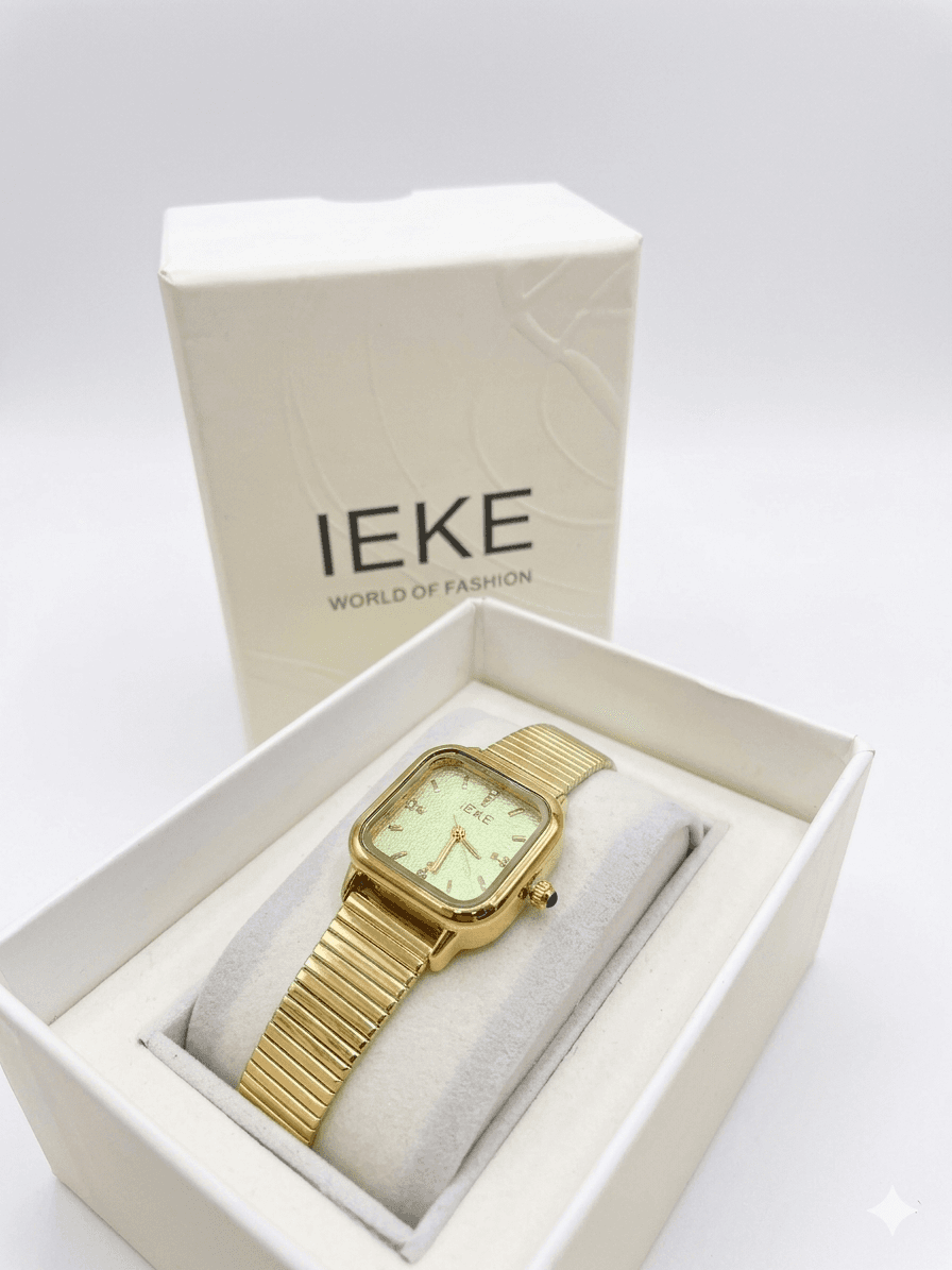 Montre IEKE Carrée Menthe Pastel 88073 G