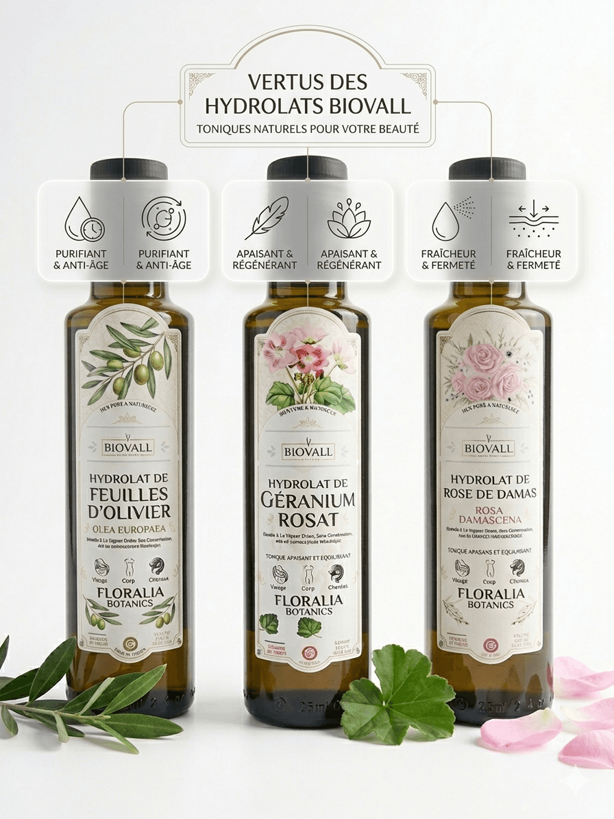 TRIO Hydrolats: Pack fraicheur