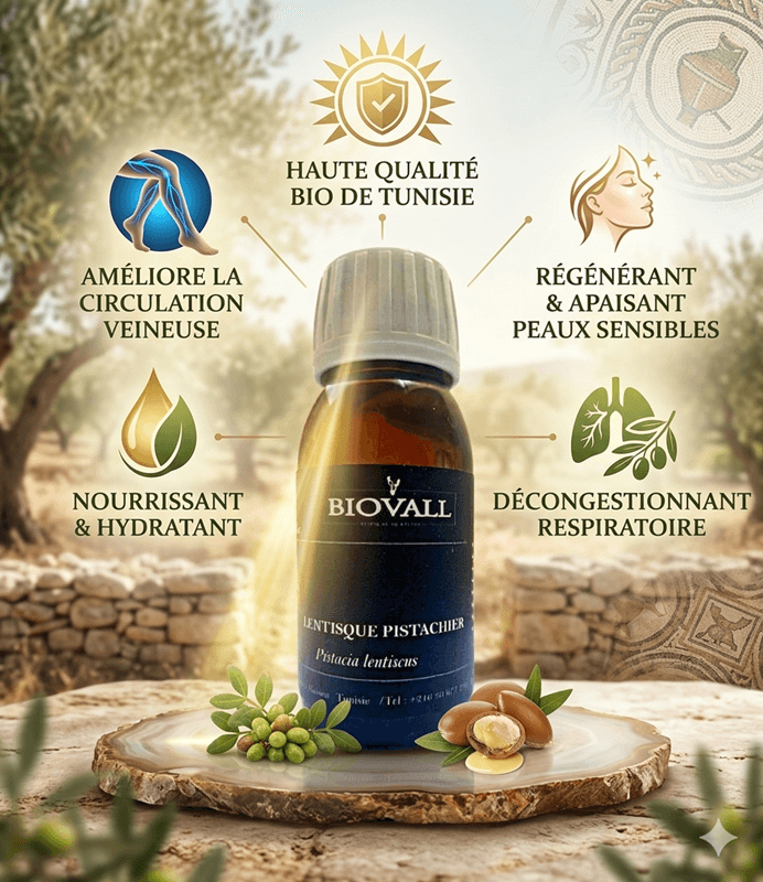 Huile de Lentisque pistachier 60ml