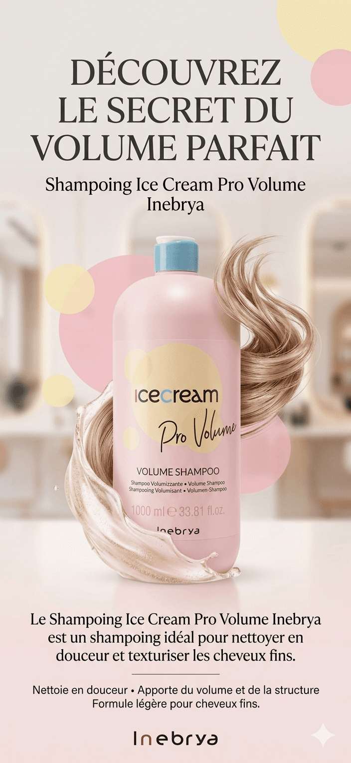 SHAMPOING ICECREAM PRO VOLUME 1000ML